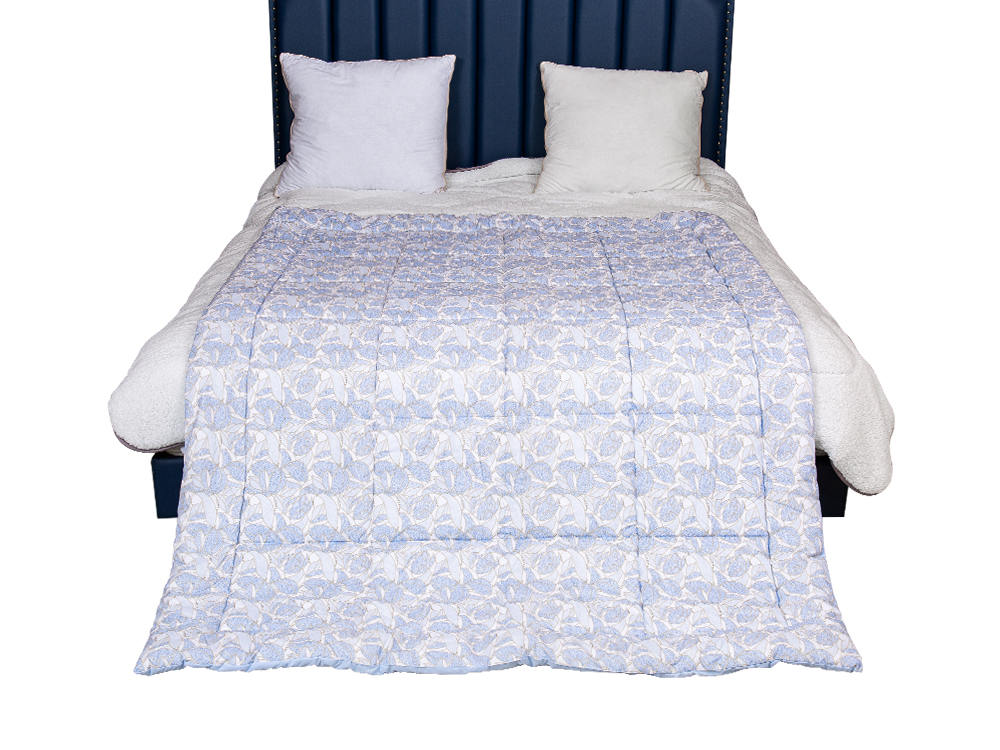 ブラシ付き生地プリントキルト