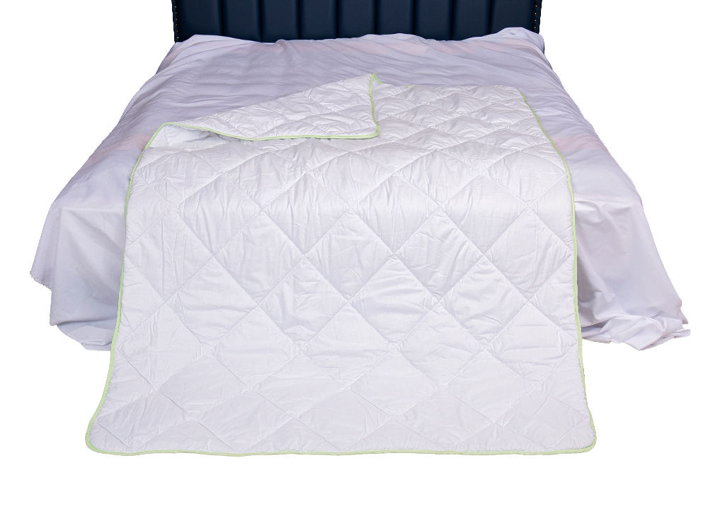 ブラシ付きマイクロファイバーキルト