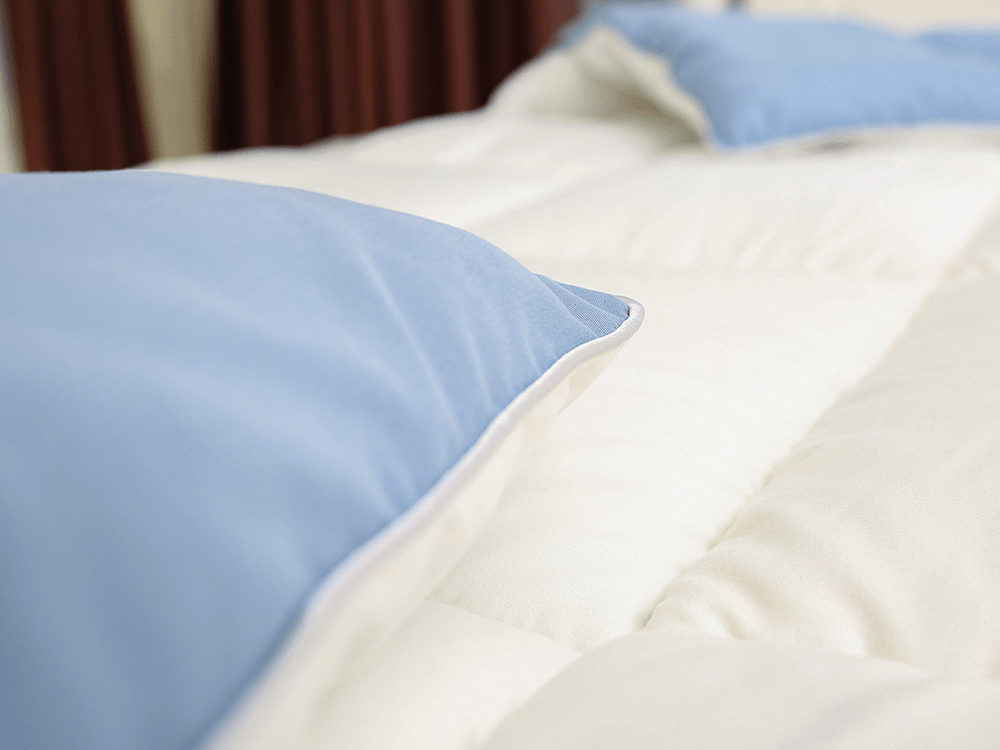 デュアルカラーポリエステルキルト