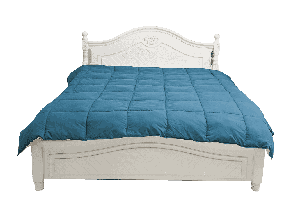 ダブルデュアルカラーポリエステルキルト